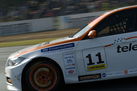 BMW'erne i Team Telesikring Racing
(Foto: Jeppe Rimmen)